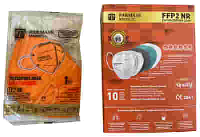 PARMASK MASCHERINA FFP2 ARANCIO 10 PEZZI