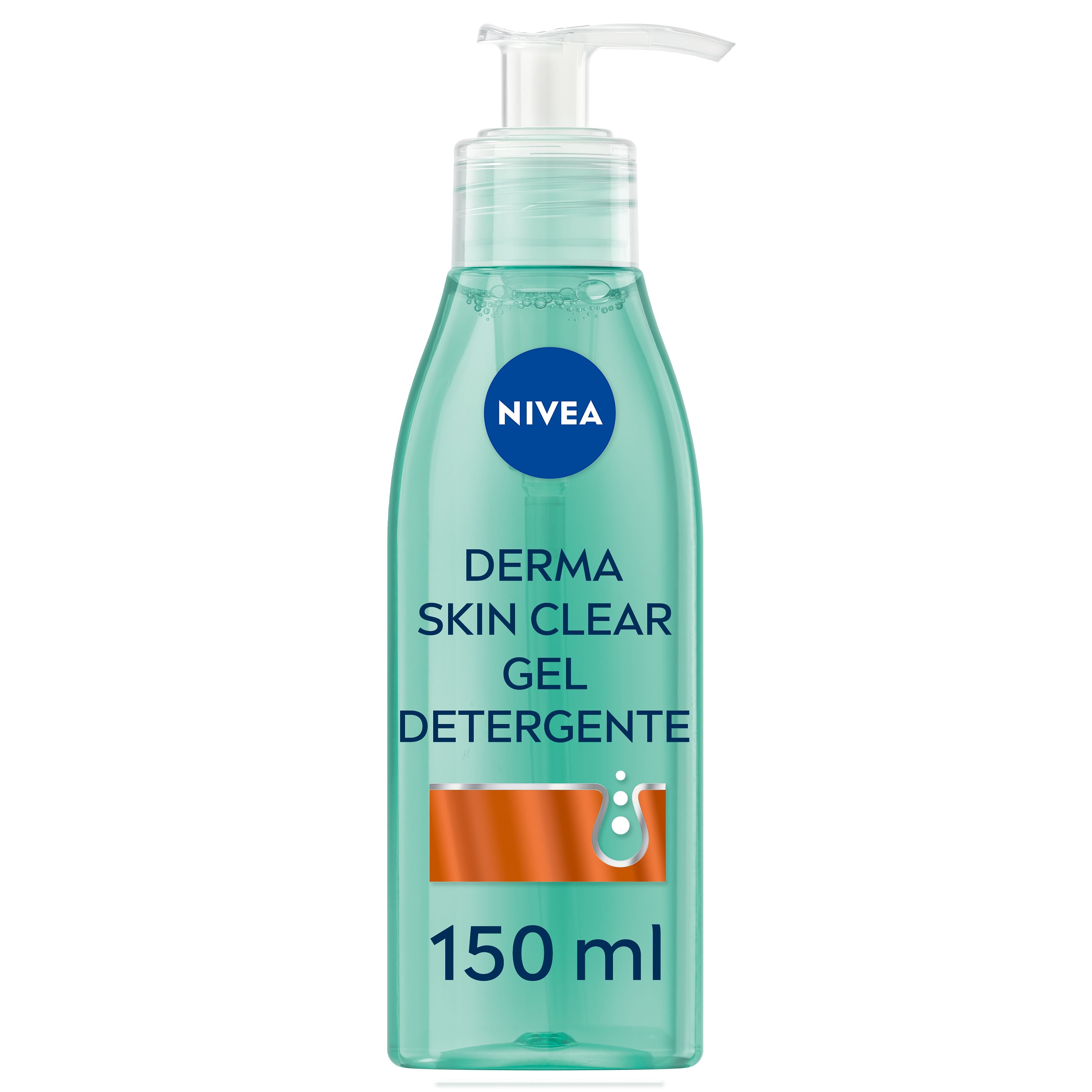 Nivea Derma Skin Gel Detergente 150 Ml