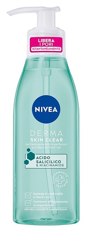 Nivea Derma Skin Gel Detergente 150 Ml