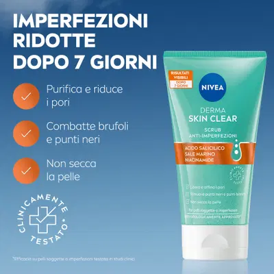 NIVEA DERMA SKIN SCRUB 150 ML NIVEA DERMA SKIN SCRUB 150 ML