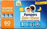 PAMPERS SOLE LUNA TRIO MIDI 60 PEZZI
