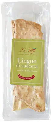 LE CELIZIE LINGUE DI SUOCERA CON ERBA CIPOLLINA E LIMONE 200 G LE CELIZIE LINGUE DI SUOCERA CON ERBA CIPOLLINA E LIMONE 200 G
