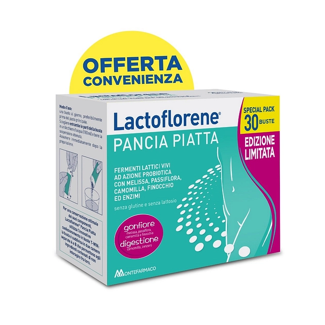 Lactoflorene Pancia Piatta Special Pack 30 Bustine