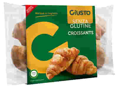 GIUSTO SENZA GLUTINE CROISSANT 4 PEZZI DA 80 G
