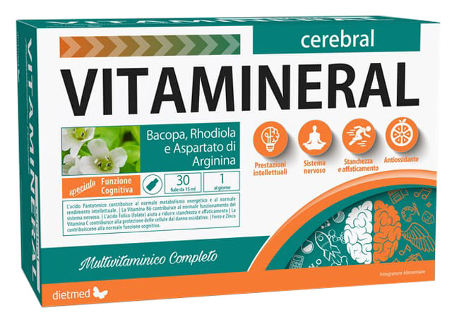 VITAMINERAL CEREBRAL 30 FIALE DA 15 ML