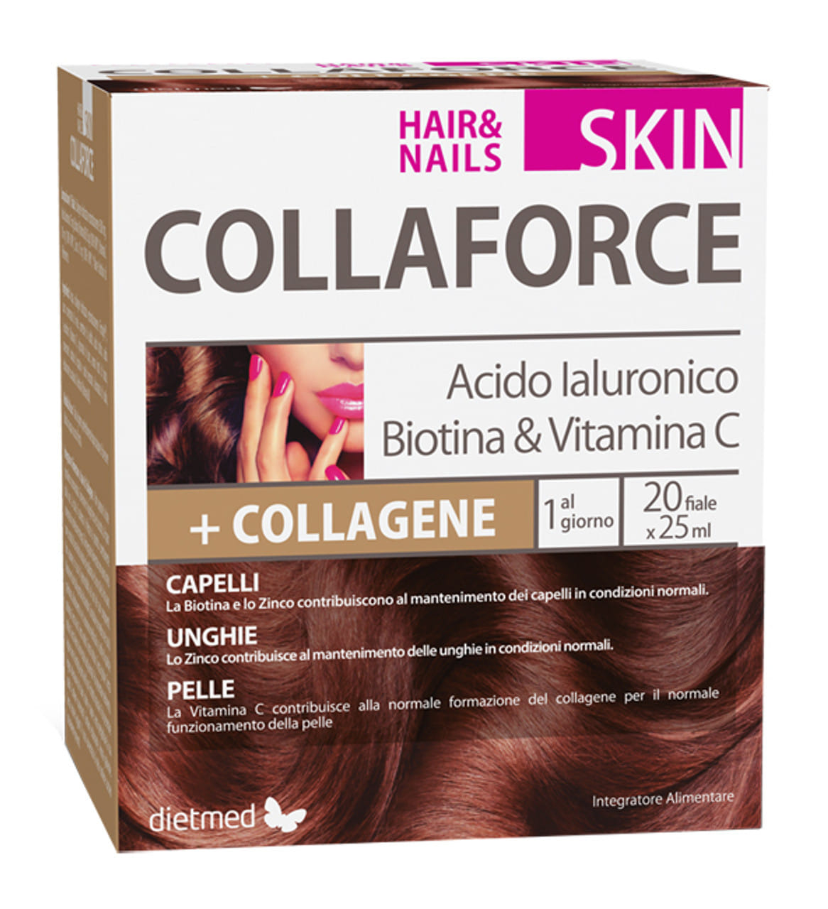 Collaforce Skin Hair & Nails 20 Fiale Da 25 Ml-image