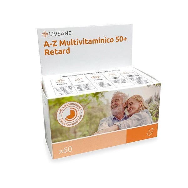 LIVSANE AZ MULTIVITAMINICO 50+ RETARD 60 COMPRESSE