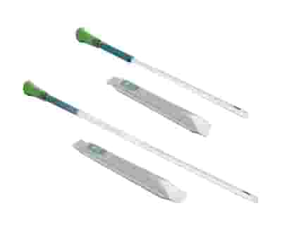 CATETERE URINARIO INTERMITTENTE IDROFILICO GENTLECATH GLIDE UOMO A PUNTA CURVA CH10 30 PEZZI