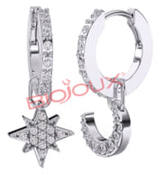 BJT280 ORECCHINI GEORGIA STAINLESS STEEL