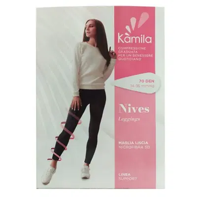 LEGGINS MICROFIBRA KAMILA NIVES 70 TAGLIA 3 LEGGINS MICROFIBRA KAMILA NIVES 70 TAGLIA 3