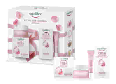 EQUILIBRA VISO KIT ROSA IALURONICA ANTI AGING 1 ROSA IALURONICA CREMA VISO ANTI AGING 50 ML + 1 ROSA IALURONICA CONTORNO OCCHI LIFTANTE 15 ML