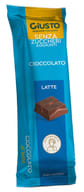 GIUSTO SENZA ZUCCHERO BARRETTA CIOCCOLATO LATTE 42 G