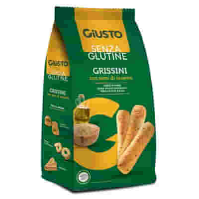GIUSTO SENZA GLUTINE GRISSINI AL SESAMO 150 G