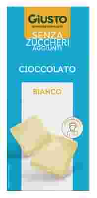 GIUSTO SENZA ZUCCHERO CIOCCOLATO BIANCO 85 G