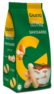 GIUSTO SENZA GLUTINE SAVOIARDI 150 G GIUSTO SENZA GLUTINE SAVOIARDI 150 G