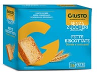 GIUSTO SENZA ZUCCHERO FETTE BISCOTTATE 300 G
