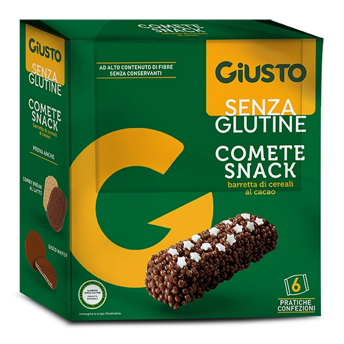 Giusto Senza Glutine Comete Snack 120 G