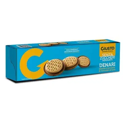 GIUSTO SENZA ZUCCHERO DENARI 120 G GIUSTO SENZA ZUCCHERO DENARI 120 G