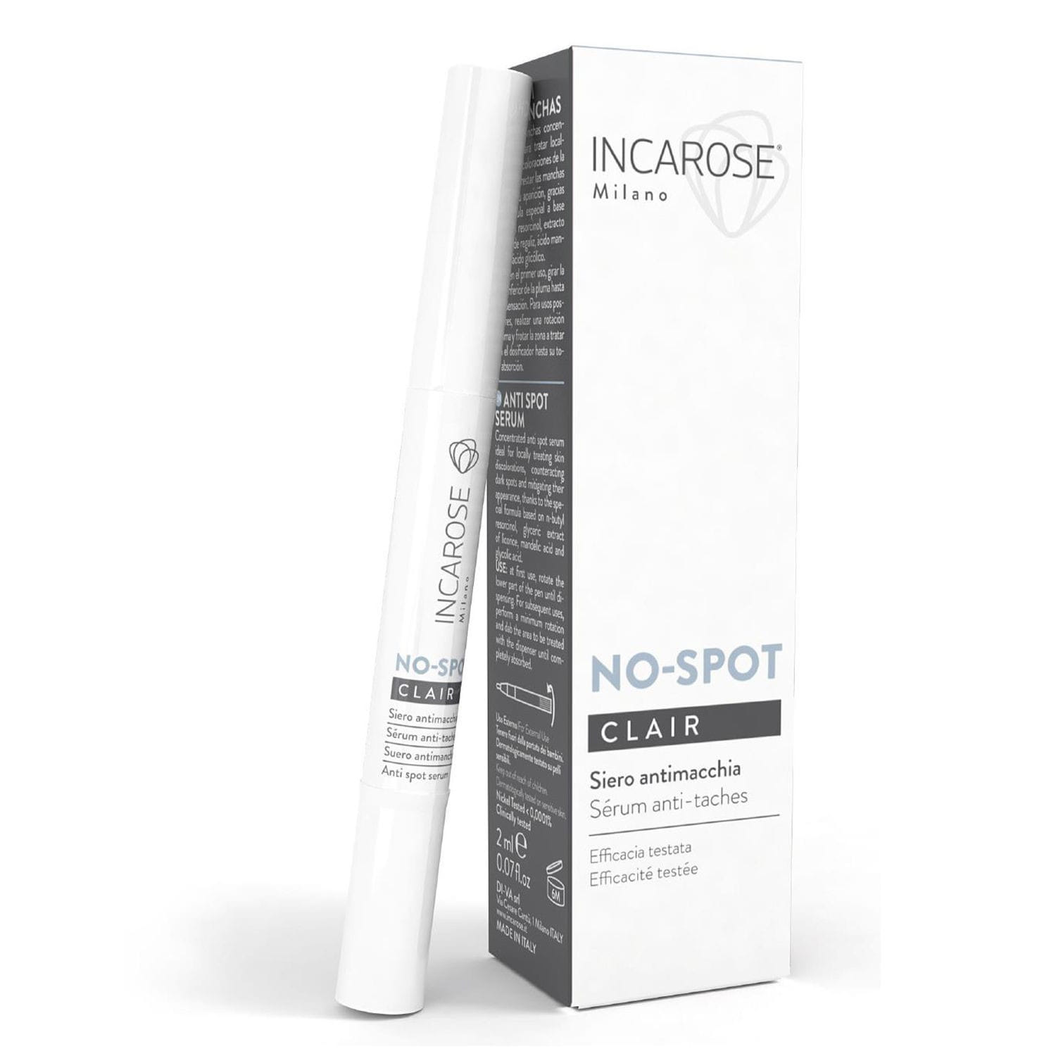 INCAROSE CLAIR SIERO ANTI-MACCHIA PENNA 2 ML