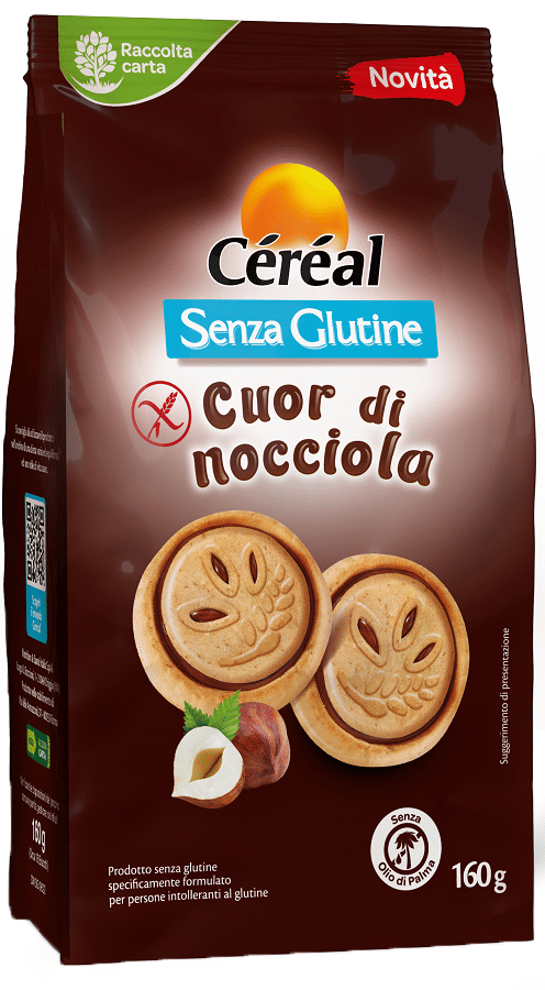 Cereal Senza Glutine Cuor Di Nocciola 160 G-image