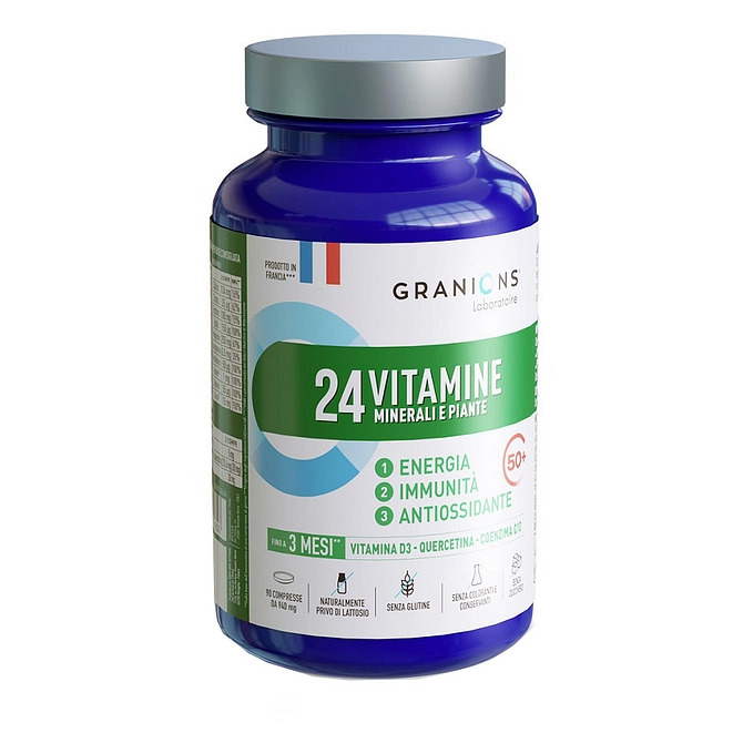Granions 24 Vitamine Minerali E Piante 90 Compresse