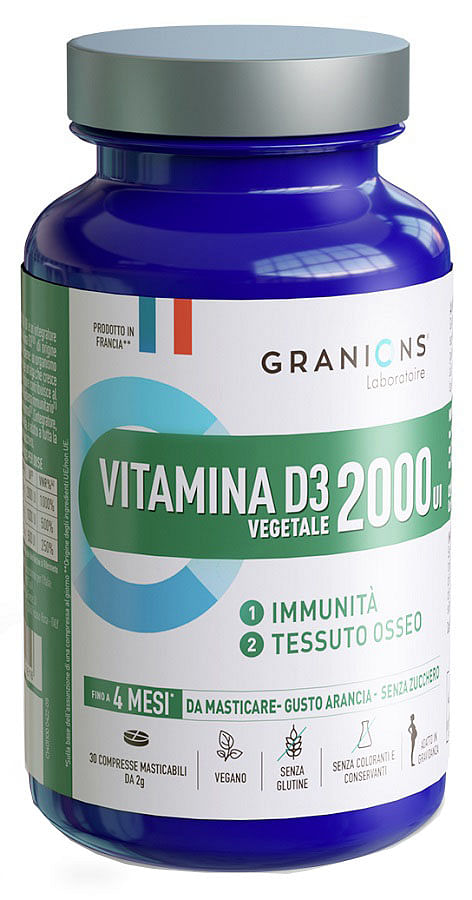 Granions Vitamina D3 Vegetale 2000 Ui 30 Compresse