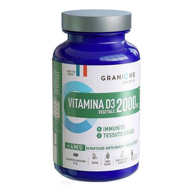 Granions Vitamina D3 Vegetale 2000 Ui 30 Compresse
