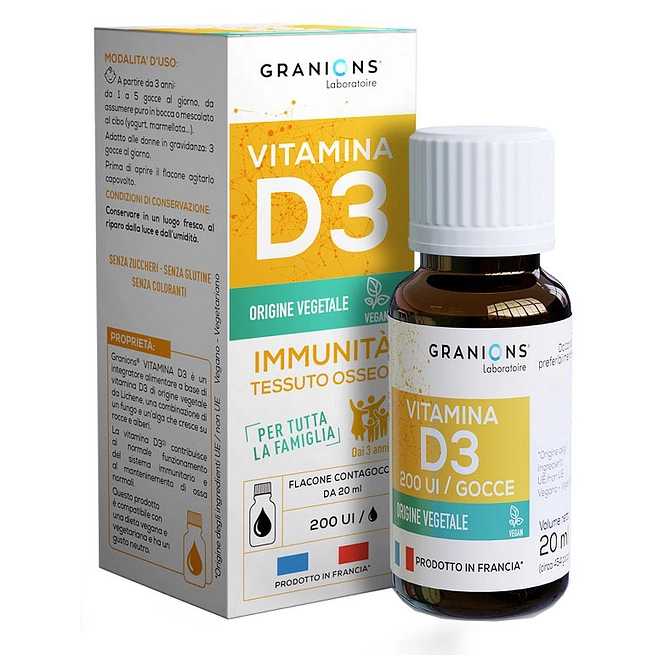 Granions Vitamina D3 Gocce 20 Ml