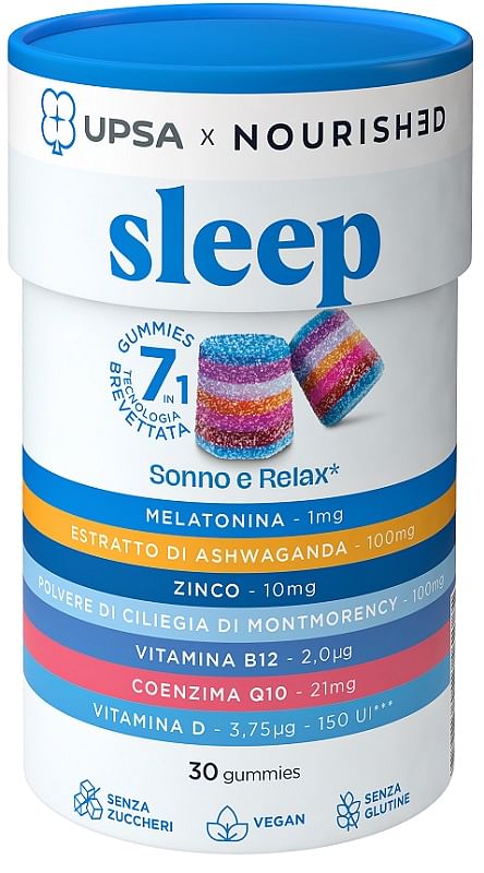 Upsa X Nourished Sleep 30 Gummies