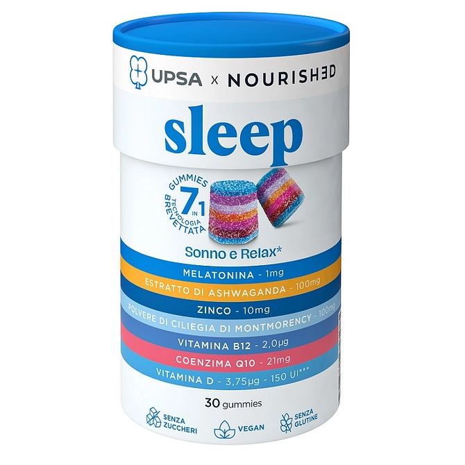 Upsa X Nourished Sleep 30 Gummies