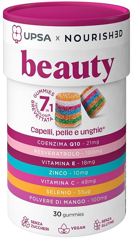 Upsa X Nourished Beauty 30 Gummies