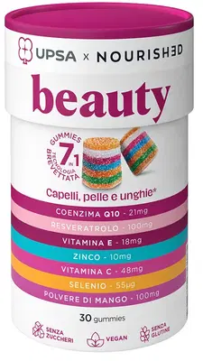 UPSA X NOURISHED BEAUTY 30 GUMMIES UPSA X NOURISHED BEAUTY 30 GUMMIES