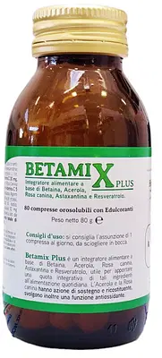 BETAMIX PLUS 80 COMPRESSE OROSOLUBILI BETAMIX PLUS 80 COMPRESSE OROSOLUBILI