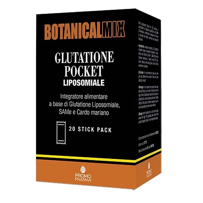 Botanicalmix Glutatione Pocket Liposomiale 20 Stick Da 2 G