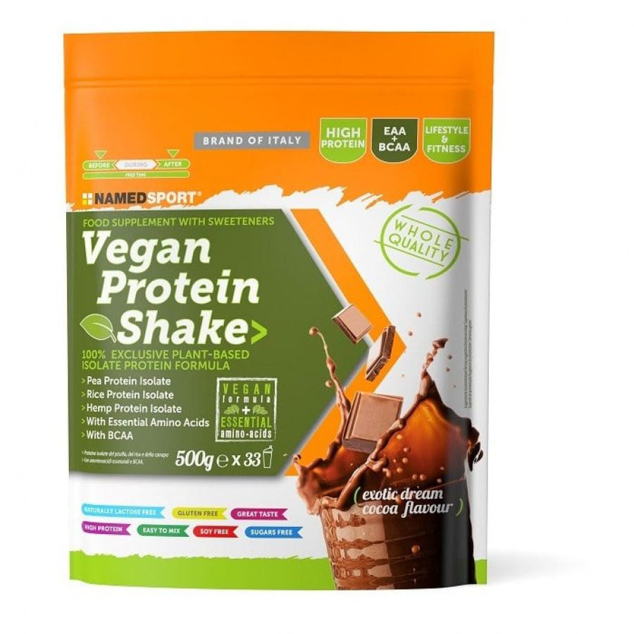 VEGAN PROTEIN SHAKE EXOTIC DREAM COCOA 500 G