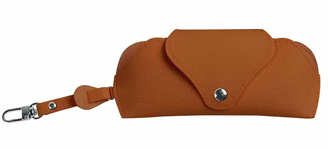 PORTA OCCHIALI CUOIO 4