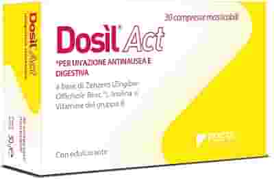DOSIL ACT 30 COMPRESSE MASTICABILI