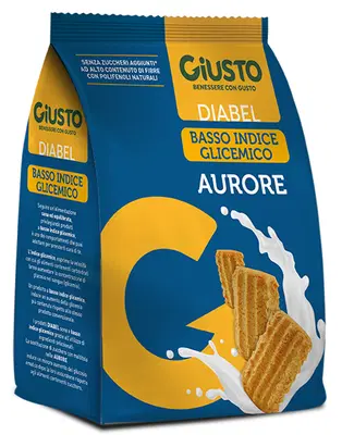 GIUSTO DIABEL BISCOTTO AURORE 150 G GIUSTO DIABEL BISCOTTO AURORE 150 G