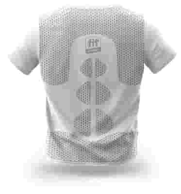 T-SHIRT FIT THERAPY BIANCO TAGLIA S-M