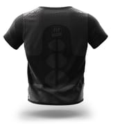T-SHIRT FIT THERAPY NERO TAGLIA S-M