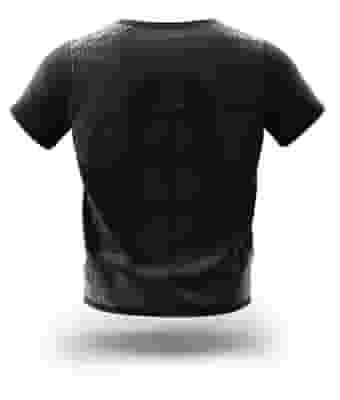 T-SHIRT FIT THERAPY NERO TAGLIA S-M