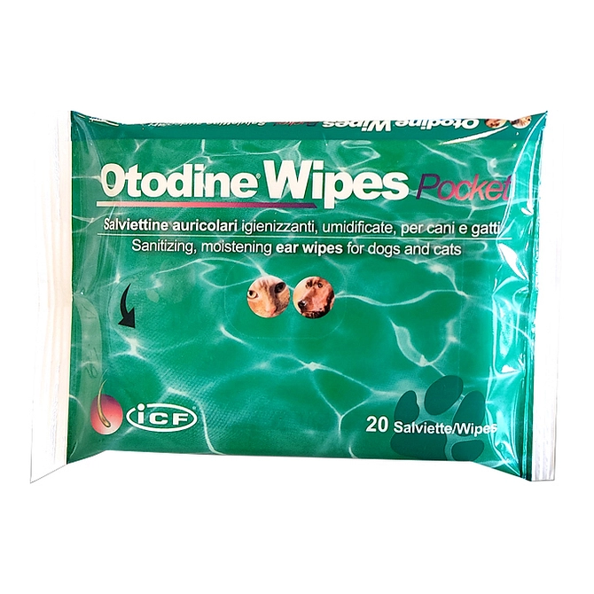 Otodine Wipes Pocket 20 Pezzi