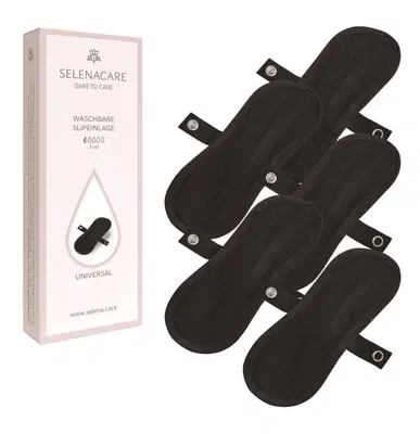 SELENACARE SALVASLIP LAVABILE NERO TAGLIA UNICA 5 PEZZI SELENACARE SALVASLIP LAVABILE NERO TAGLIA UNICA 5 PEZZI