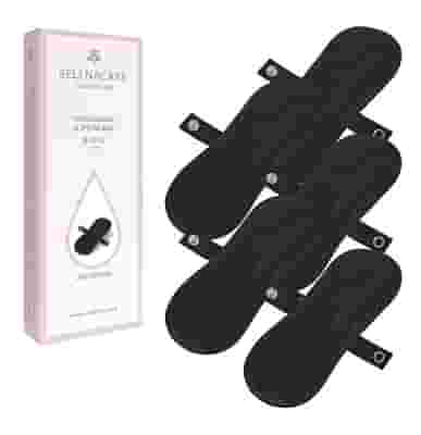 SELENACARE SALVASLIP LAVABILE NERO TAGLIA UNICA 5 PEZZI