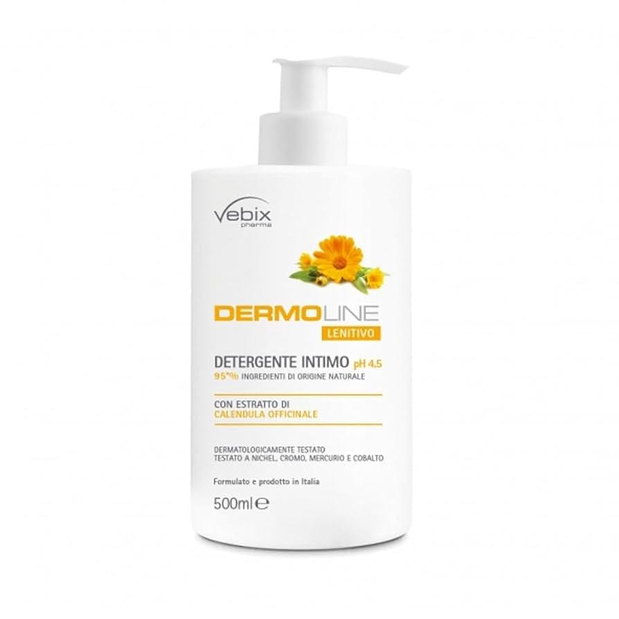 VEBIX DERMOLINE CALENDULA DETERG.INTIMO 500 ML
