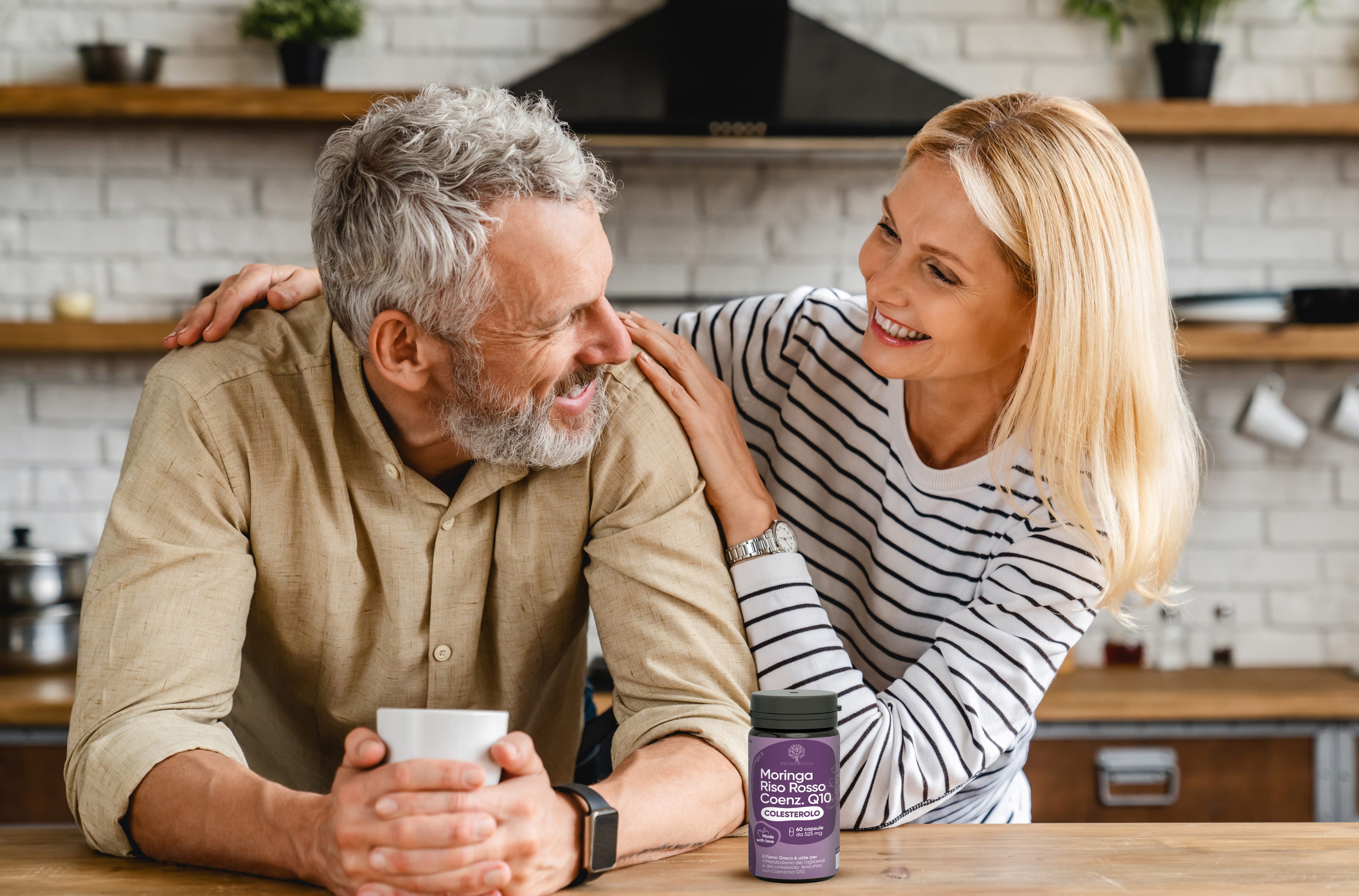 Integratore Colesterolo Moringa e Riso Rosso - 60 Capsule