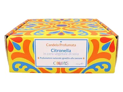 COLORS CANDELA CITRONELLA YELLOW COLORS CANDELA CITRONELLA YELLOW