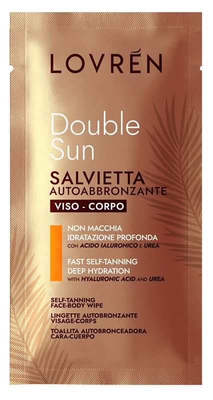 LOVREN SOLAIRE SALVIETTE AUTOABBRONZANTI DOUBLESUN