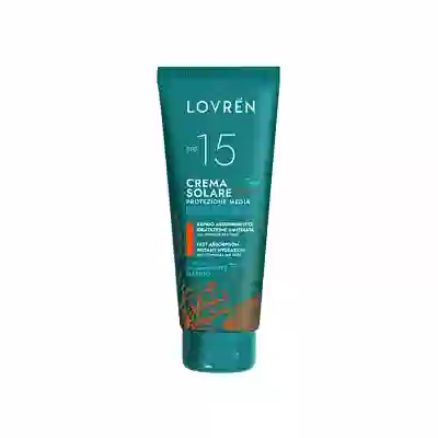 LOVREN SOLAIRE CREMA SOLARE SPF15 100 ML