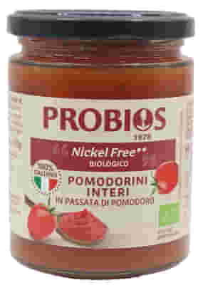 PROBIOS PASSATA POMODORINI INTERI NICHEL FREE 300 G